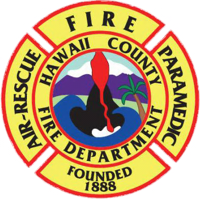 picture of County of Hawaii Fire Department Logo