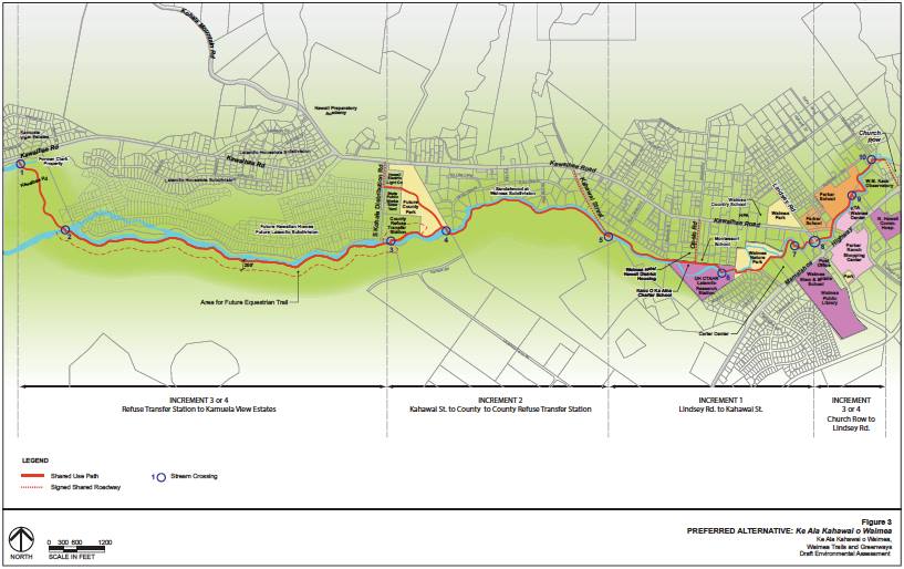 Waimea Trails Project Map 1